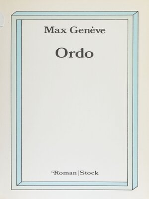cover image of Ordo